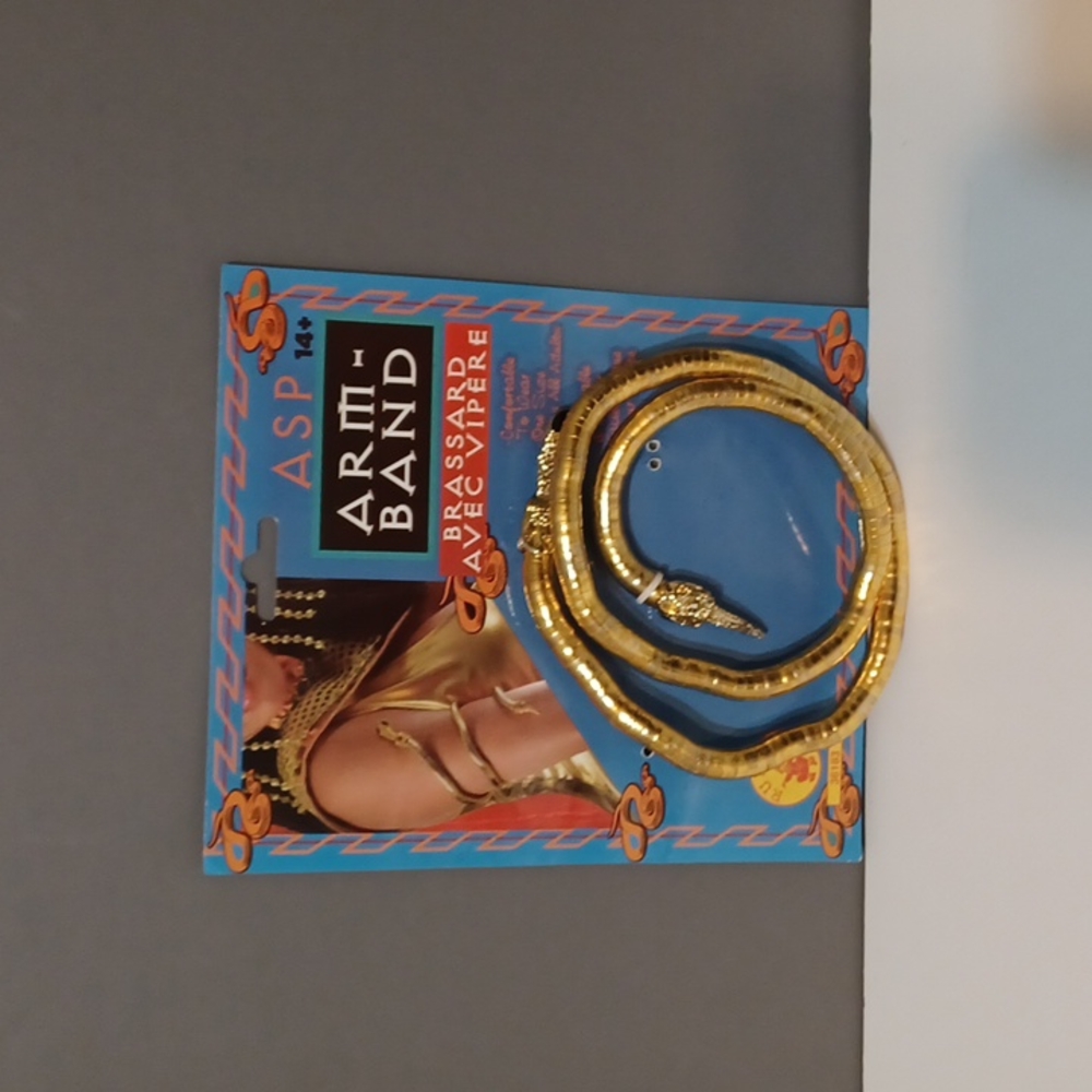 Rubie's Costume Co. Asp Snake Armband - Gold Tone Great for Halloween!!!!